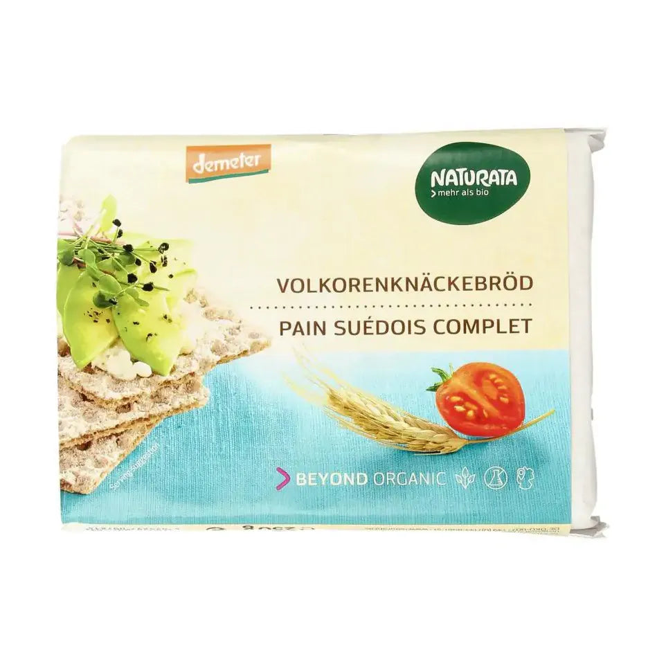 Naturata Knackebrod volkoren rogge 250 gram