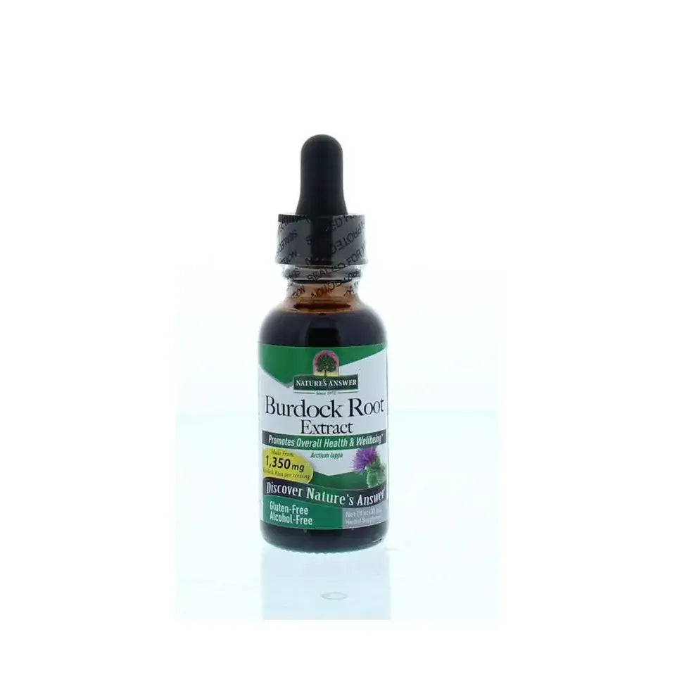Natures Answer Burdock grote klit extract 30 ml