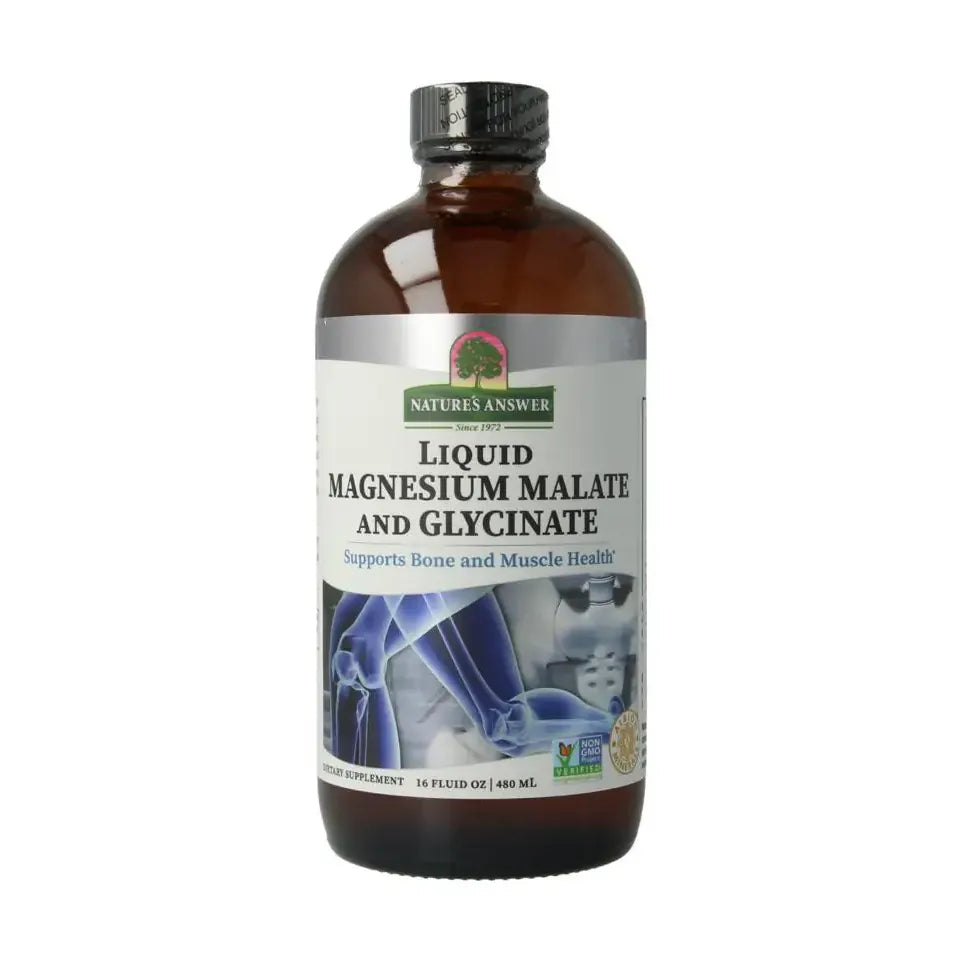 Natures Answer Magnesium malaat & bisglycinaat 480 ml