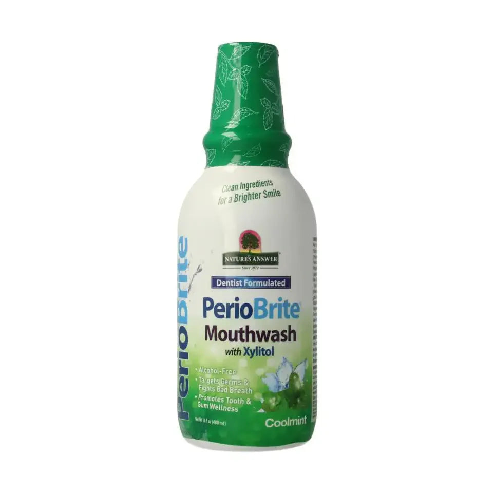 Natures Answer PerioBrite natuurlijke mondwater 25 kruiden en