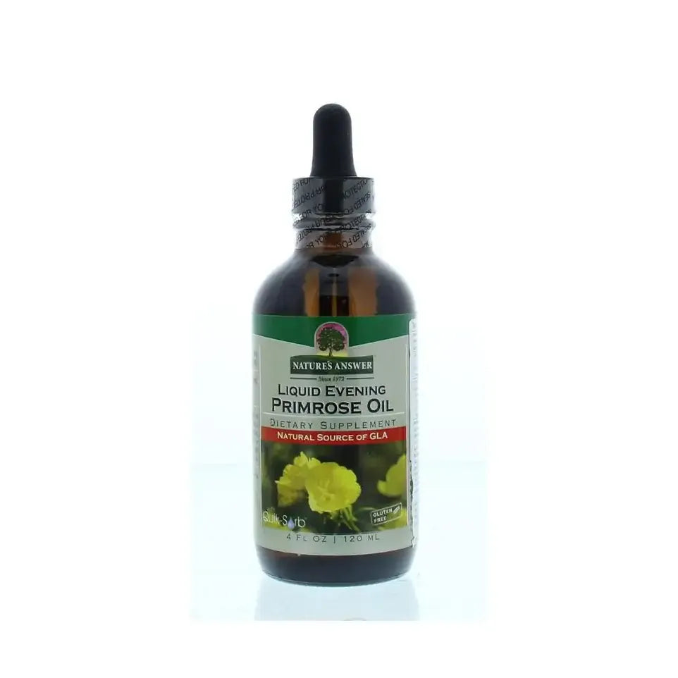 Natures Answer Vloeibaar teunisbloemolie 10% GLA 120 ml