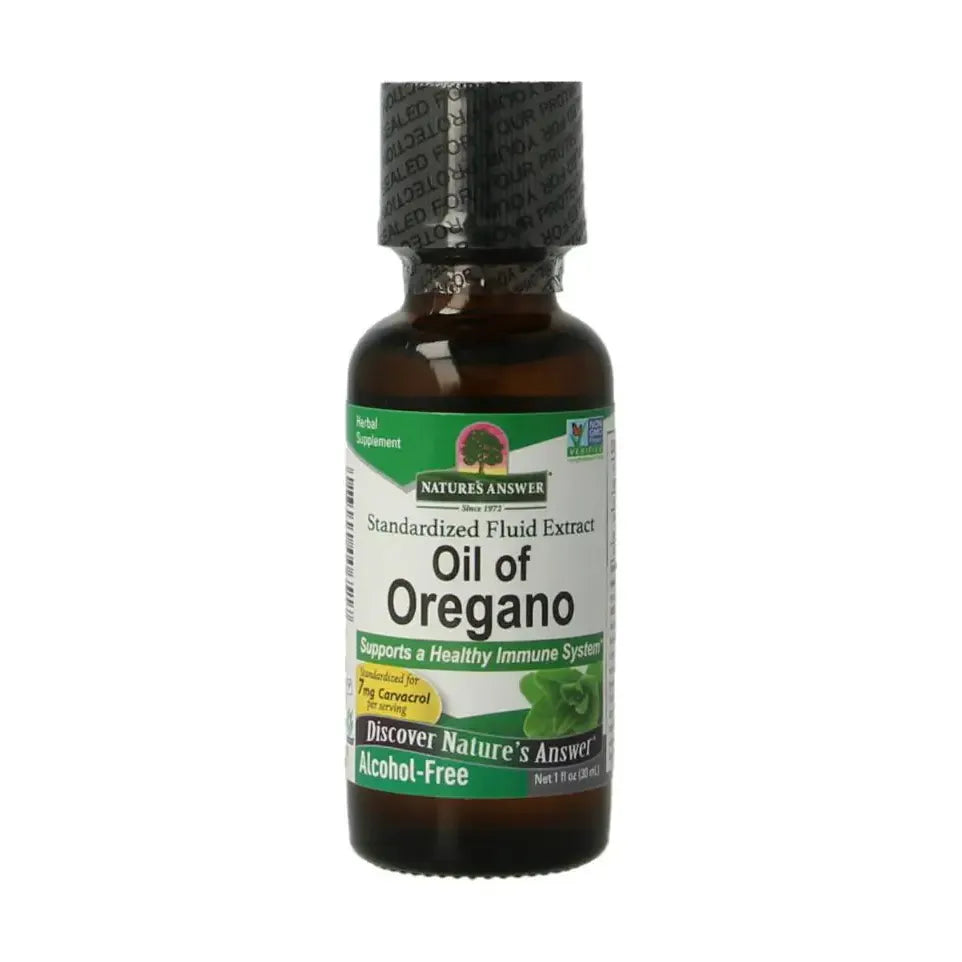 Natures Answer Oregano olie - 50% carvacrol 30 ml
