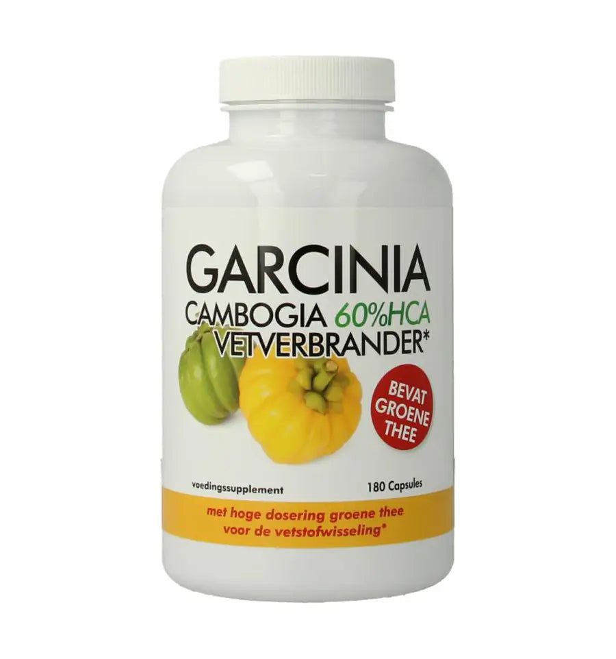Natusor Garcinia cambogia 60% HCA vetverbrander 180 capsules