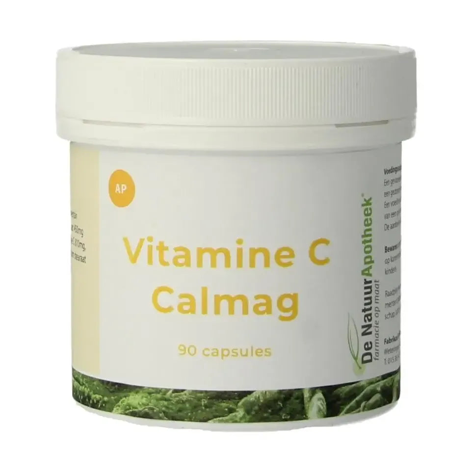 Natuurapotheek Vitamine C calmag 1000 natuurlijk 90 capsules