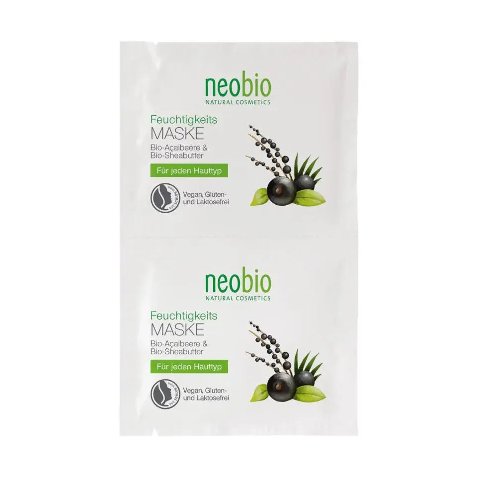 Neobio Vochtigheidsmasker 7,5 ml 2 stuks