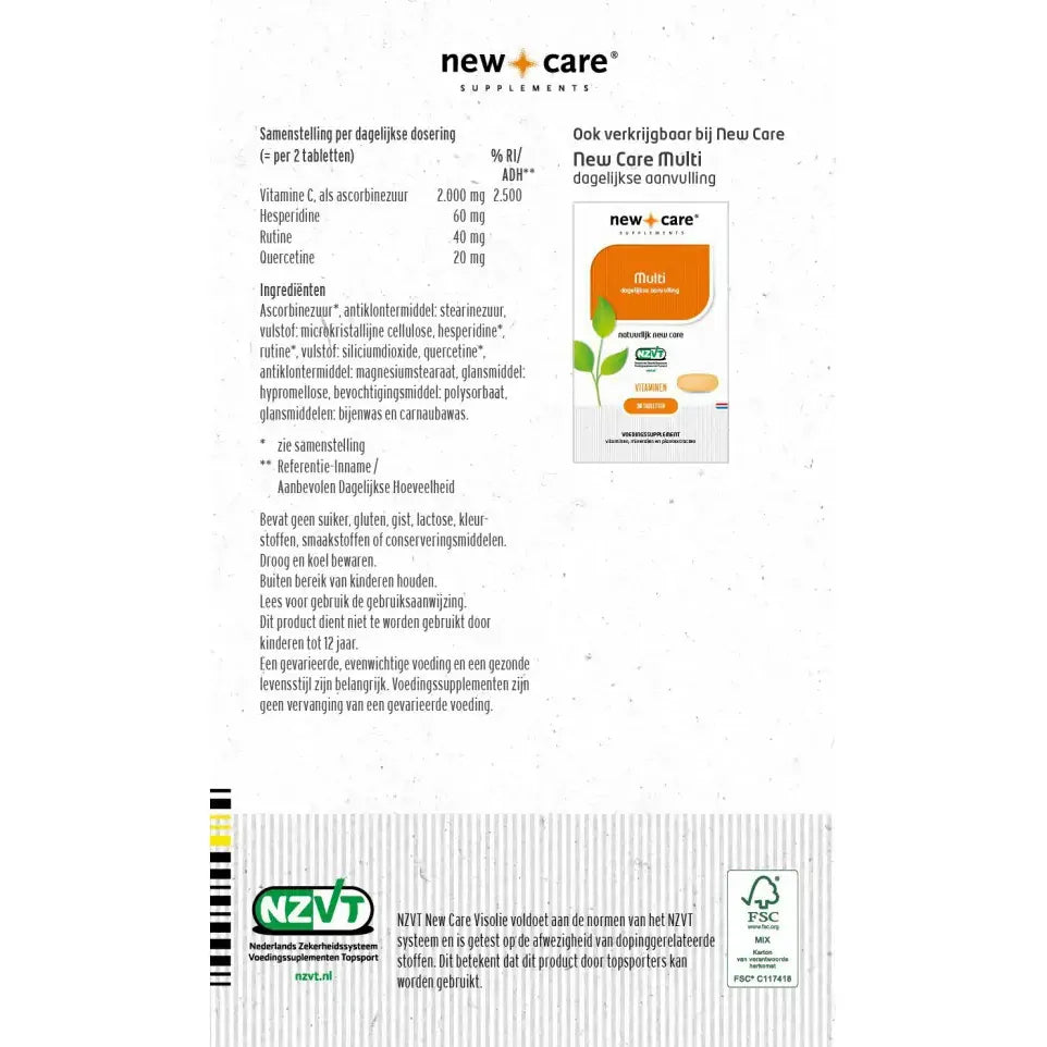 New Care C1000 TR 60 tabletten (afbeelding 2)