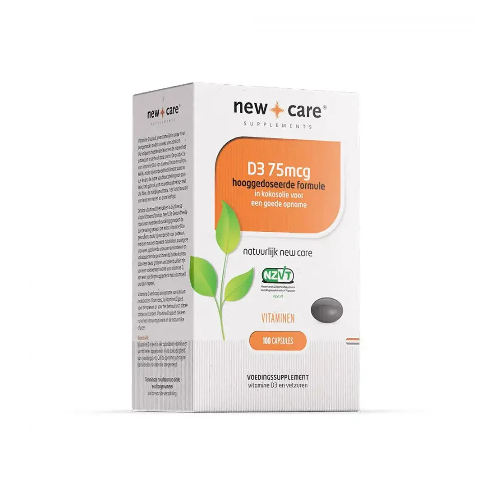 New Care Vitamine D3 75 mcg 100 capsules