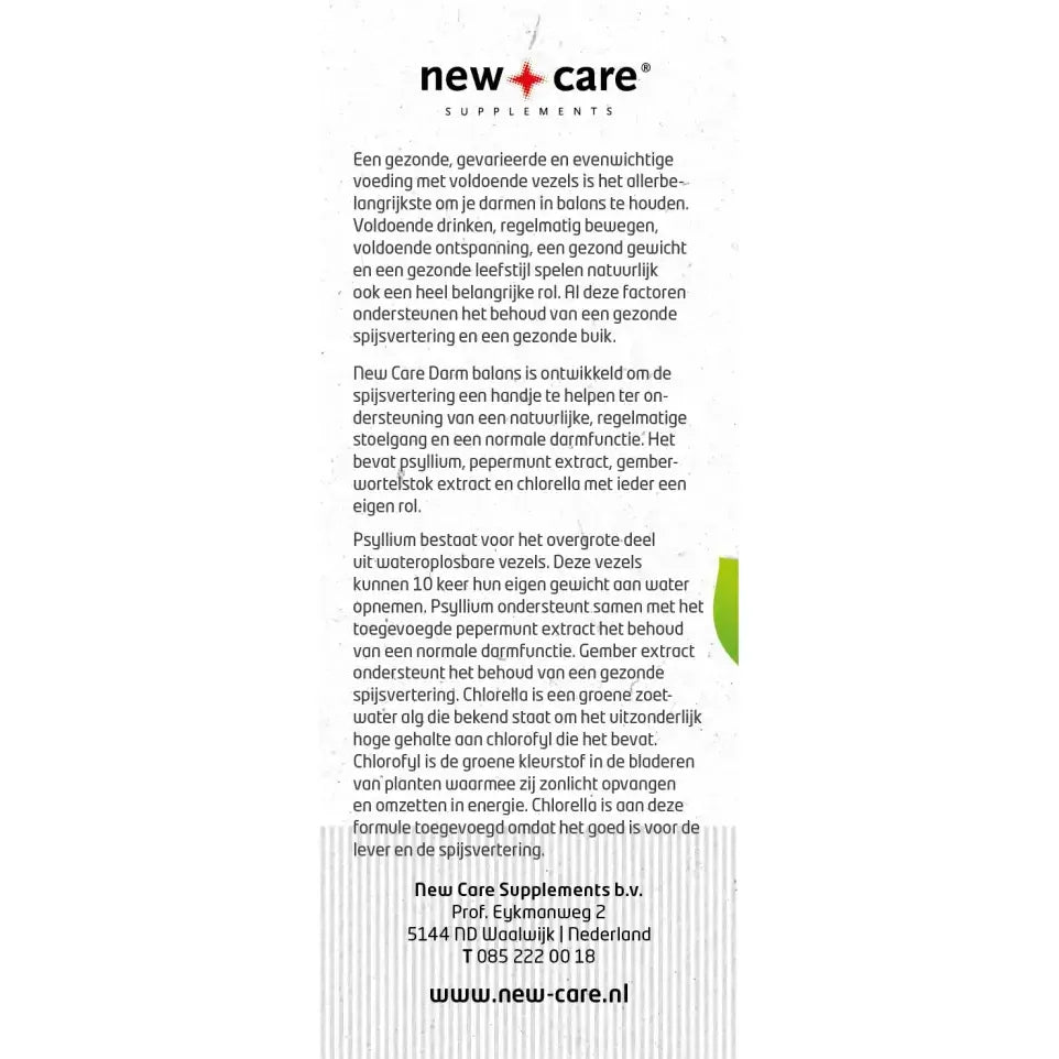 New Care Darm balans 60 vcaps