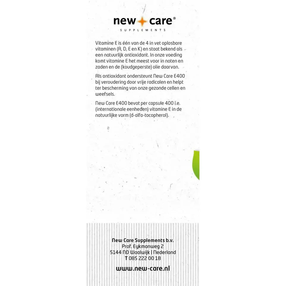 New Care E400 60 capsules