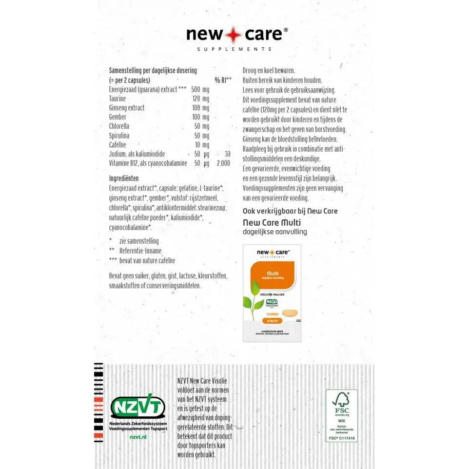 New Care Energie 60 capsules