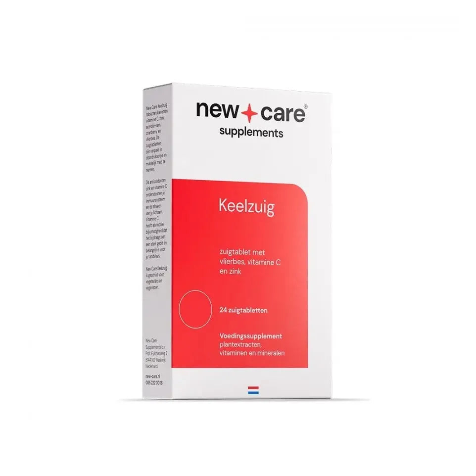 New Care Keelzuig 24 zuigtabletten