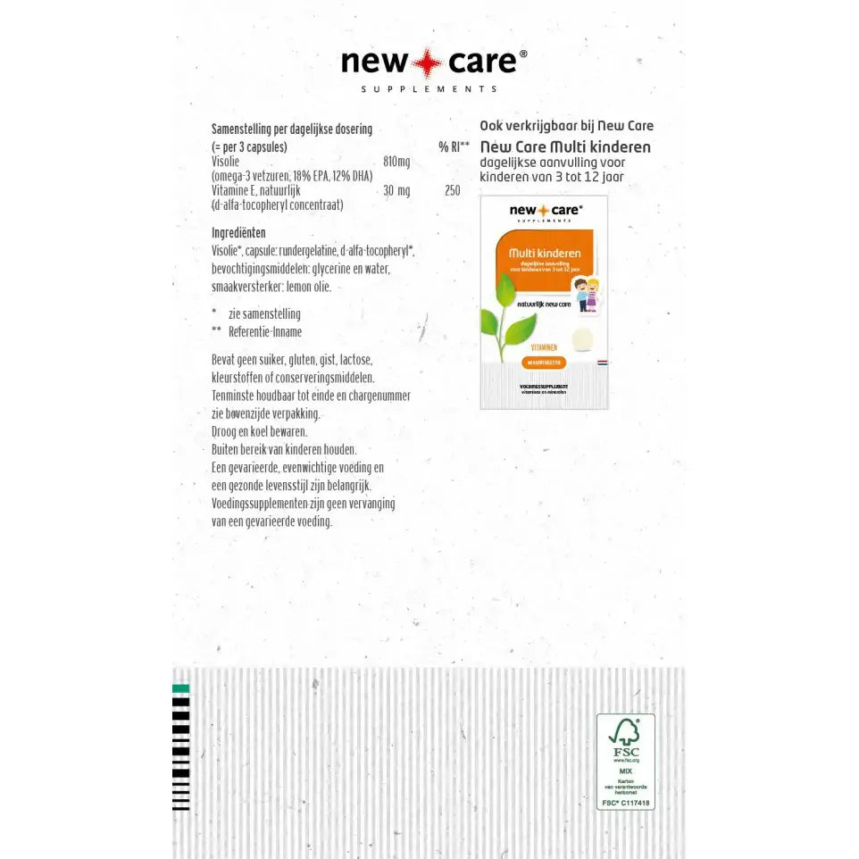 New Care Kinder omega 90 capsules