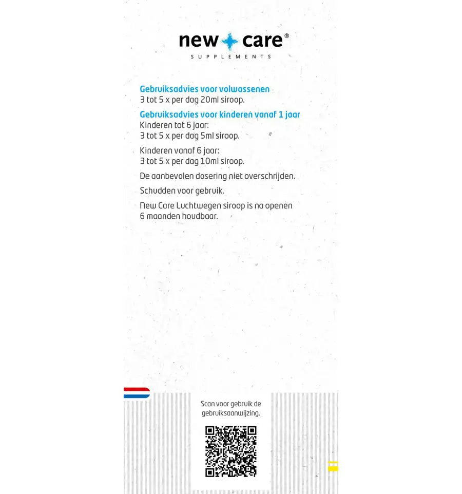 New Care Luchtwegen siroop 125 ml (afbeelding 5)