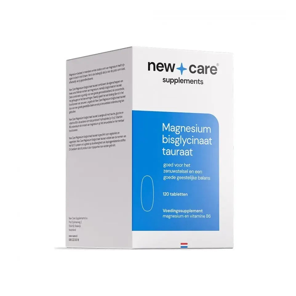 New Care Magnesium bisglycinaat 120 tabletten