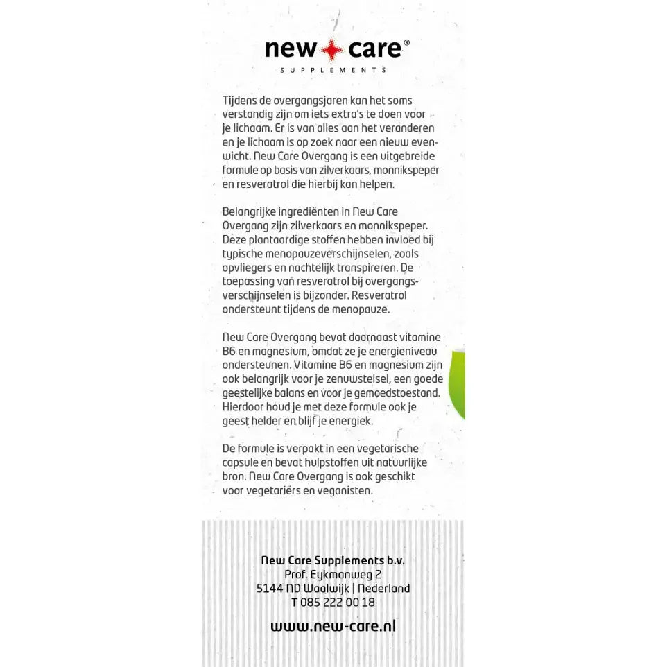 New Care Overgang 60 vcaps