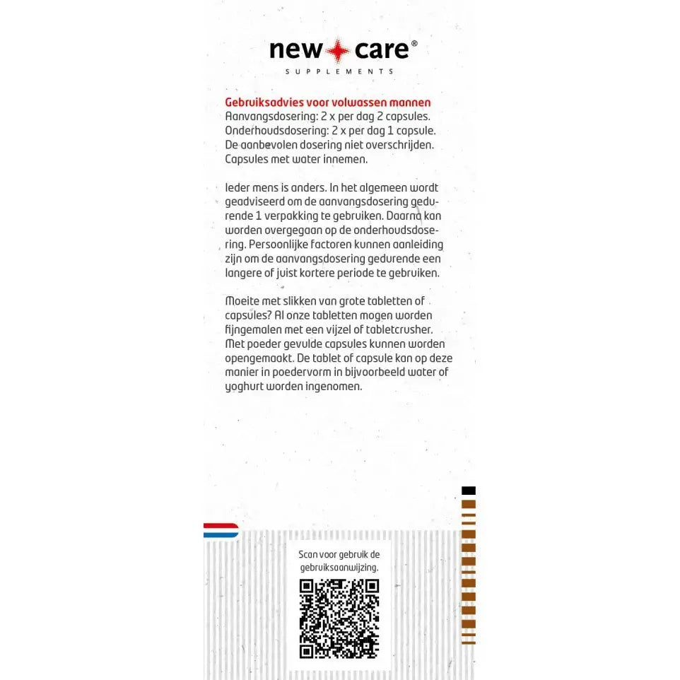 New Care Prostaat & urinewegen 60 vcaps