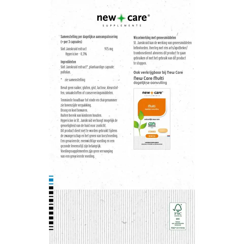 New Care St. Janskruid 60 vcaps