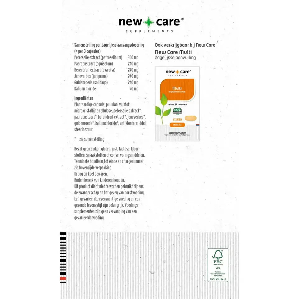 New Care Vocht 60 vcaps