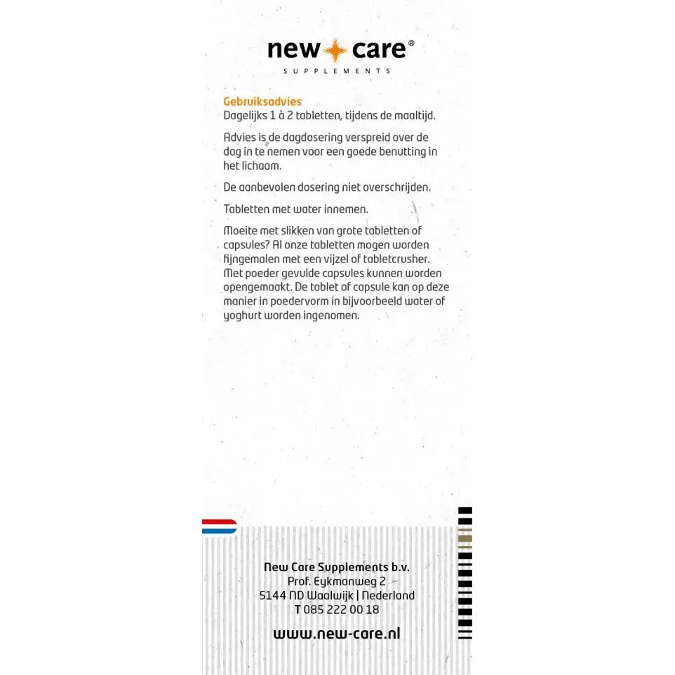 New Care Zuurvrije C1000 60 tabletten