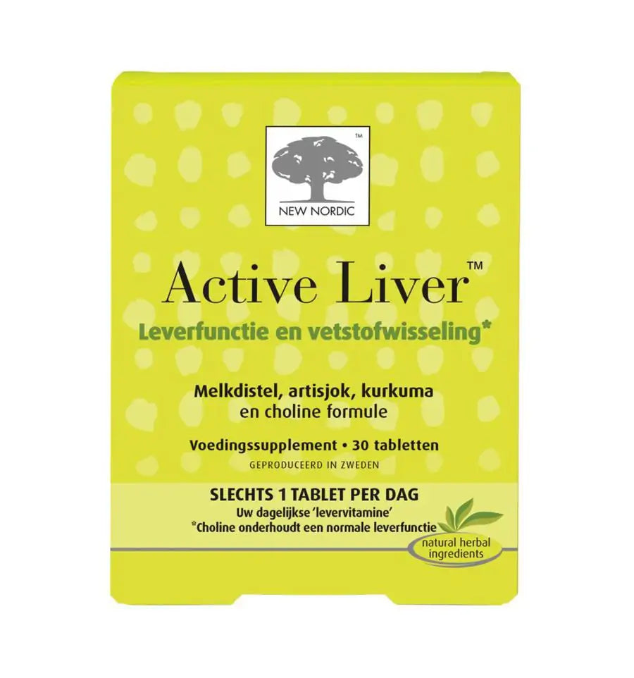 New Nordic Active liver 30 tabletten