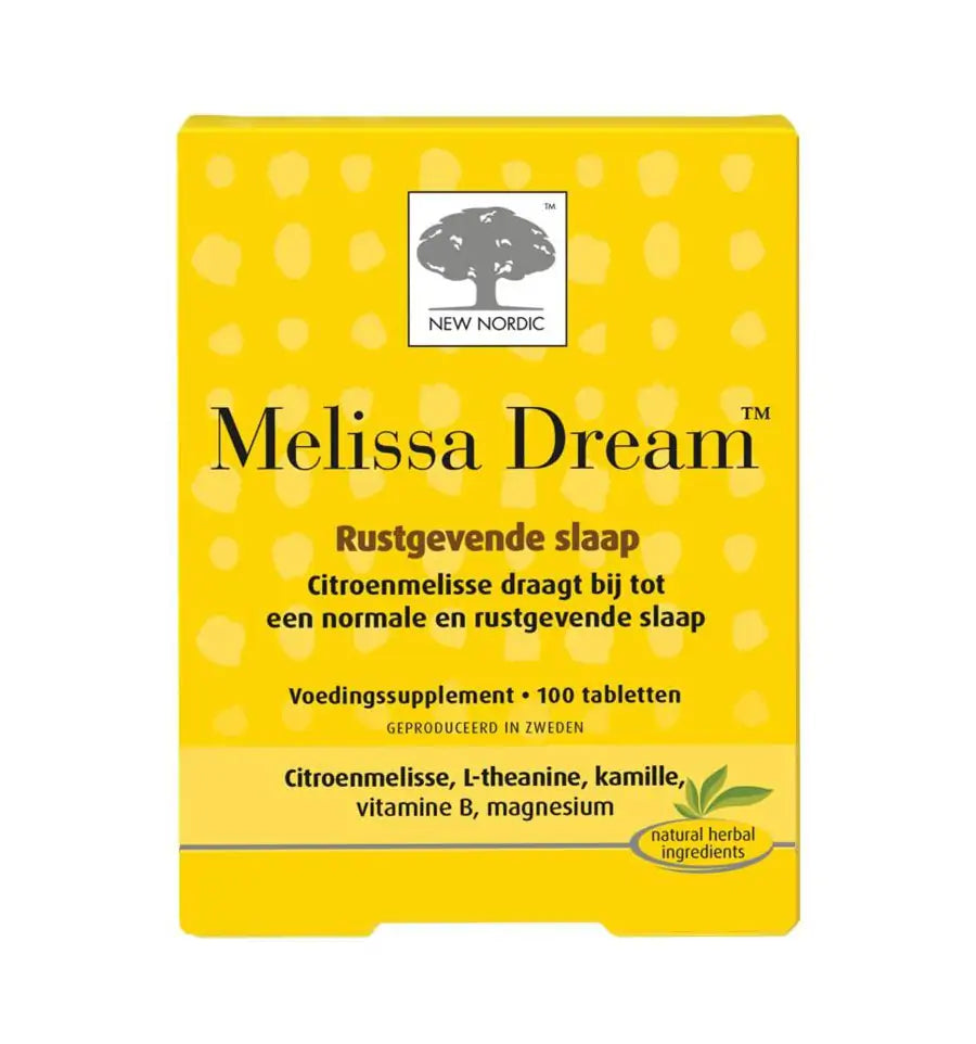 New Nordic Melissa dream 100 tabletten