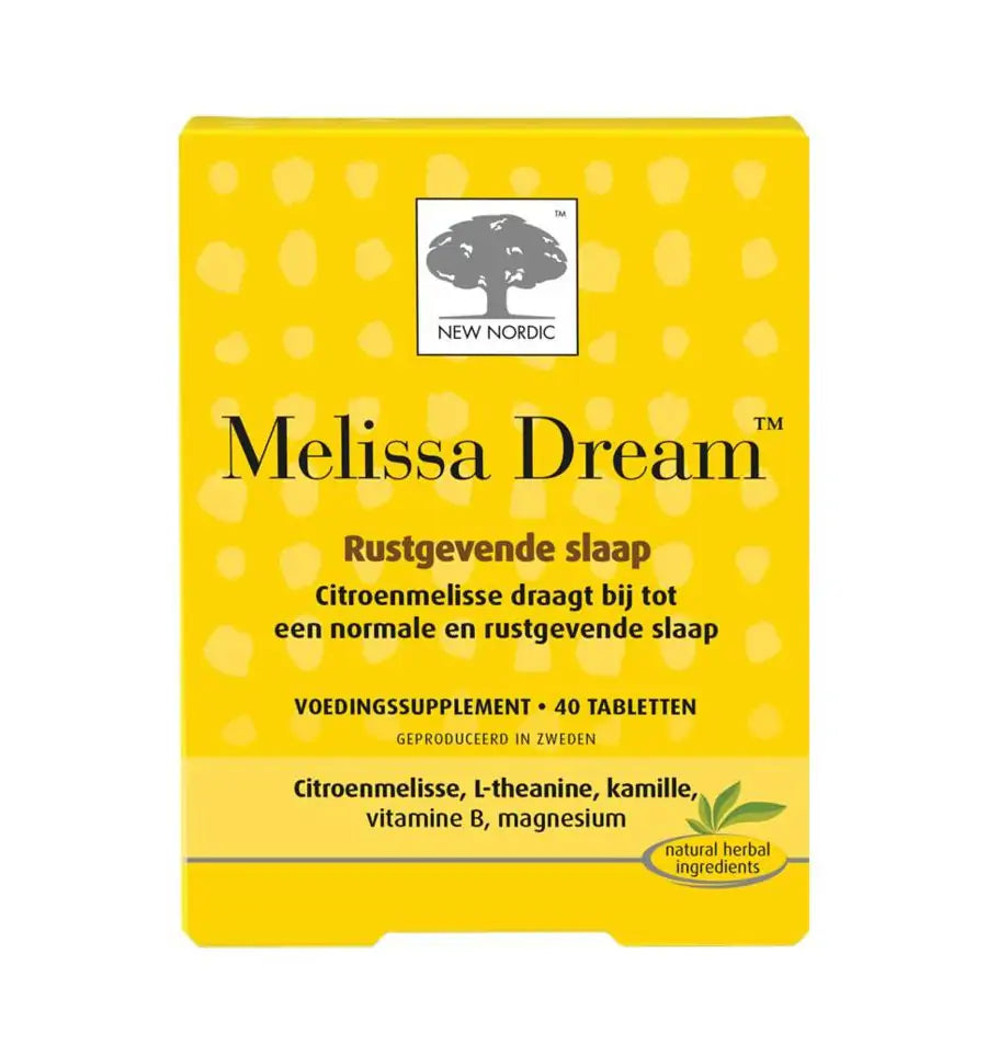 New Nordic Melissa dream 40 tabletten