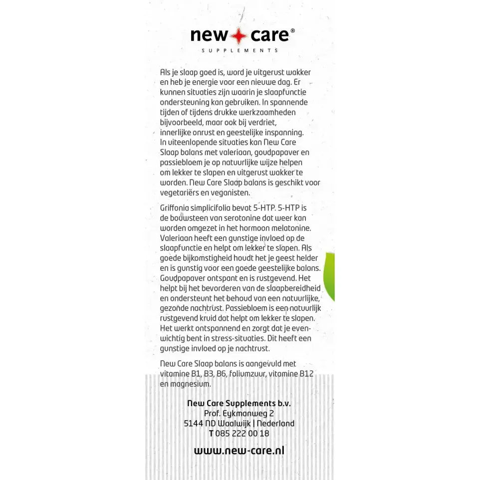 New care Slaap balans 60 tabletten