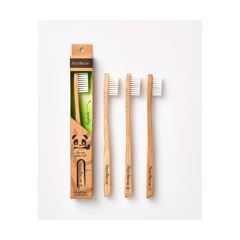 Nextbrush Bamboe kindertandenborstel vanaf 5 jaar
