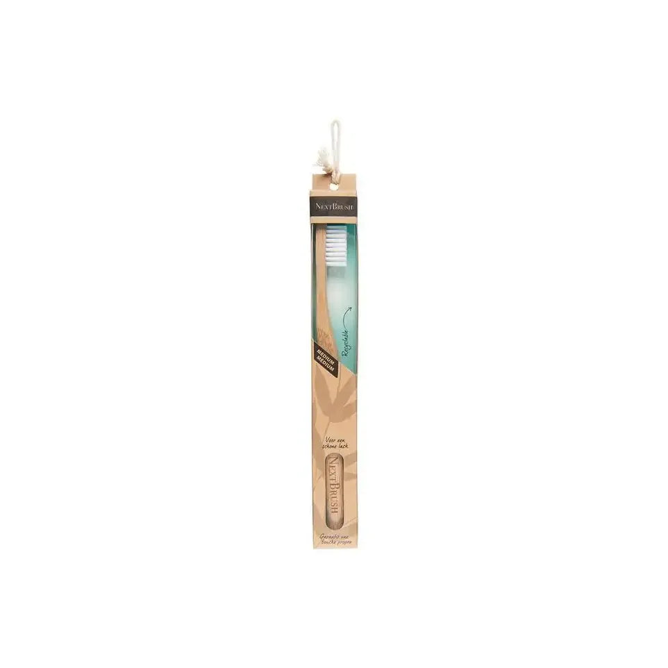Nextbrush Bamboe tandenborstel medium
