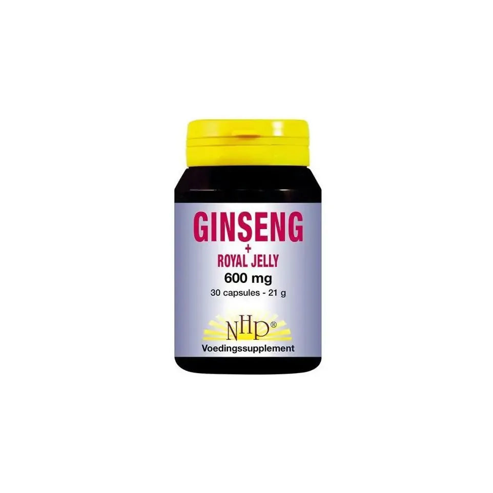 NHP Ginseng royal jelly 600 mg 30 capsules