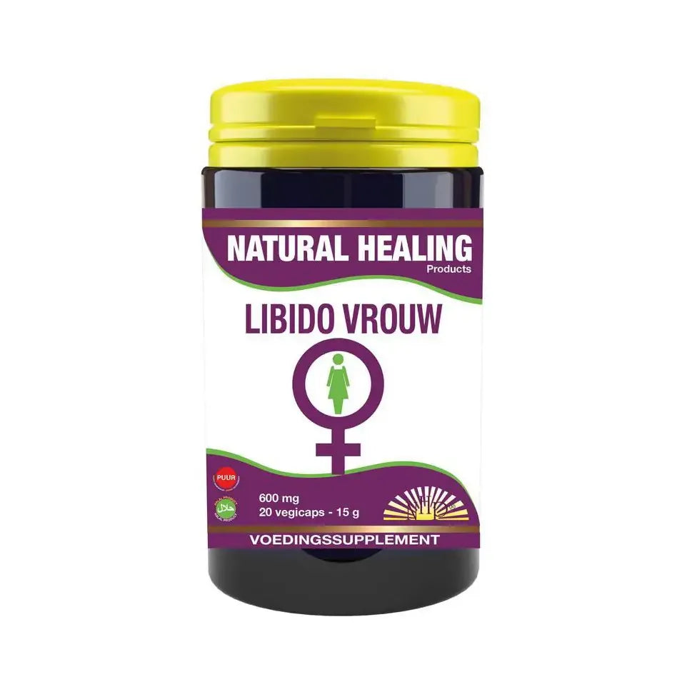 NHP Libido vrouw 600 mg puur 20 capsules
