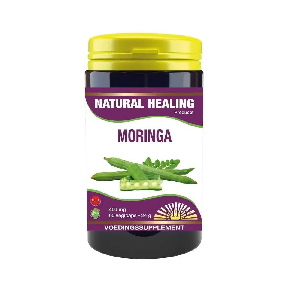 NHP Moringa 400 mg puur 60 vcaps