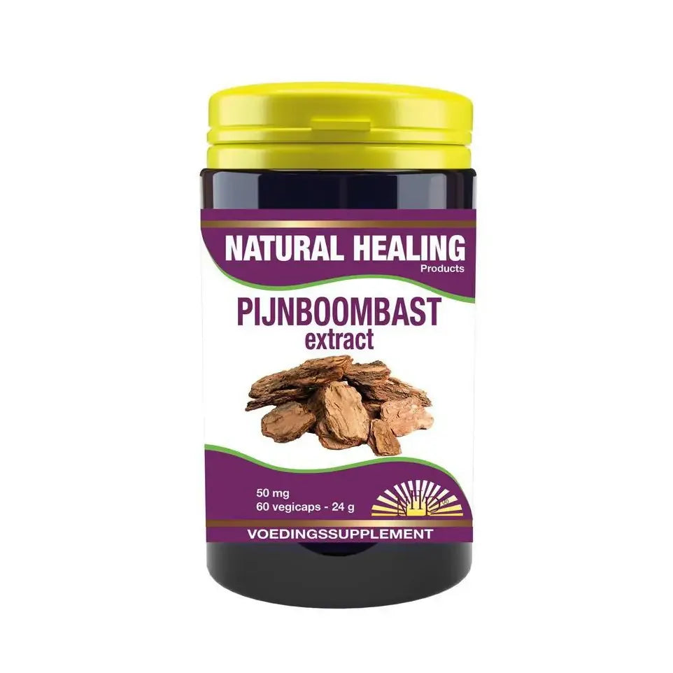 NHP Pijnboombast extract pycnogenol 50 mg 60 vcaps
