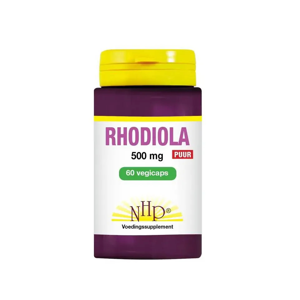 NHP Rhodiola 500 mg puur 60 vcaps