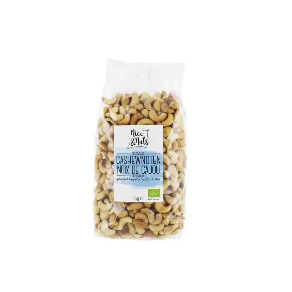 Nice & Nuts Cashewnoten en gezouten 1 kg