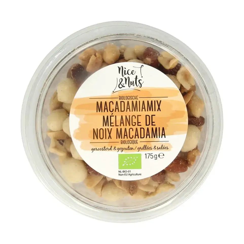 Nice & Nuts nice&nuts macadamiamix m zeezo 175 g