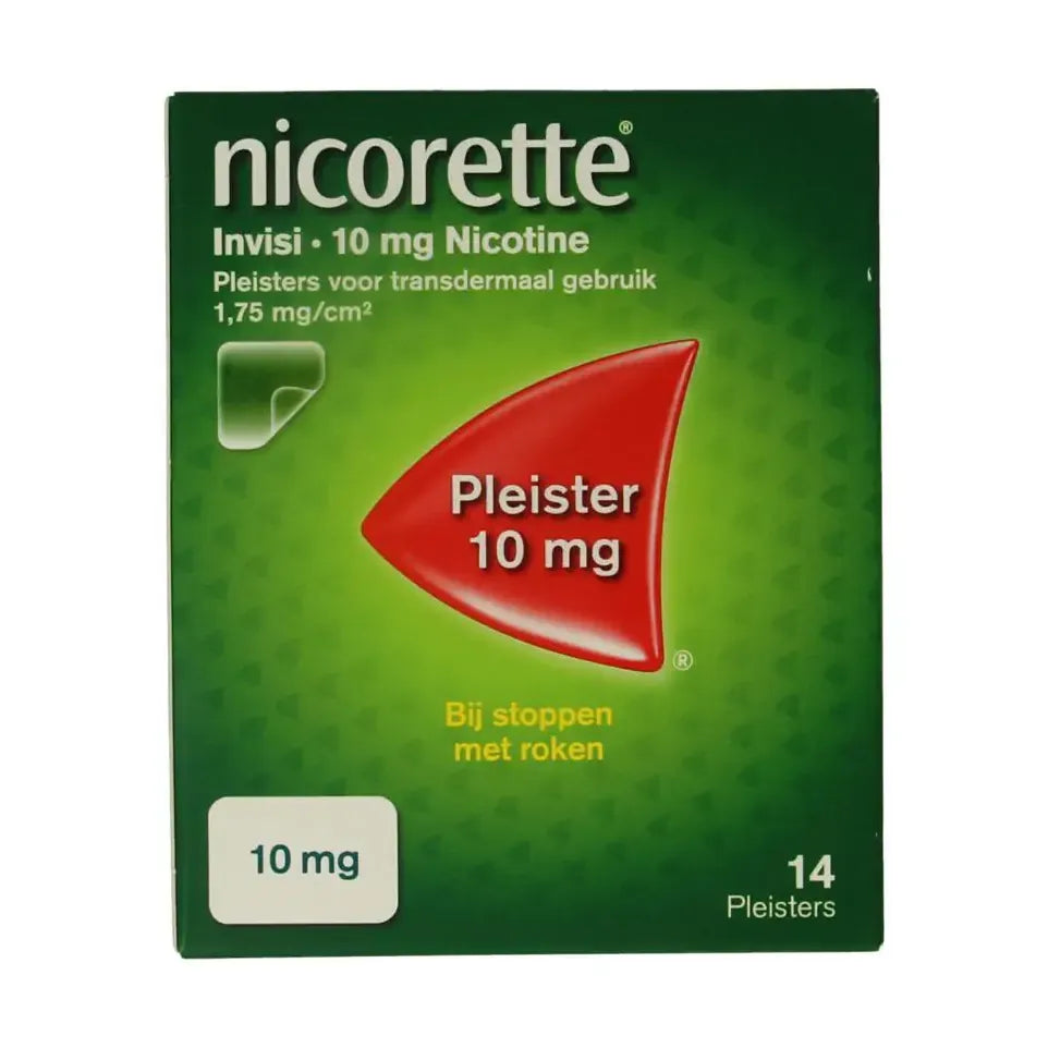 Nicorette pleister 10 mg av 14 stuks