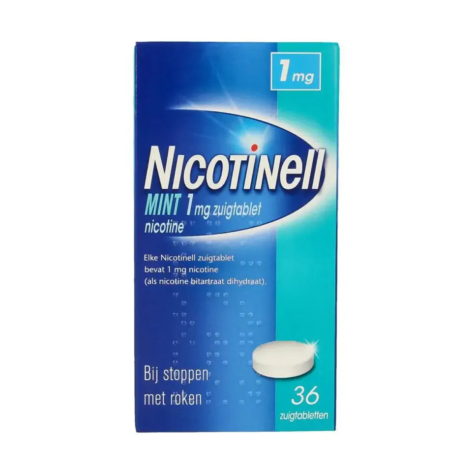 Nicotinell Mint 1 mg 36 zuigtabletten