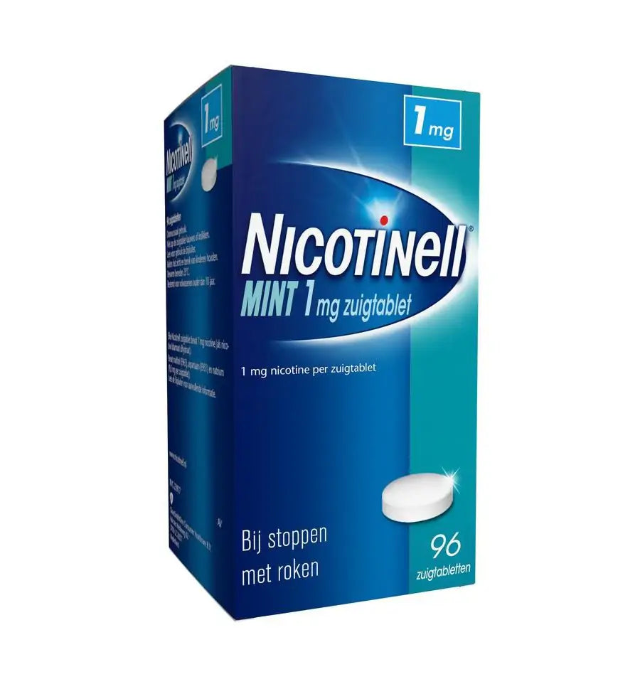 Nicotinell Mint 1 mg 96 zuigtabletten