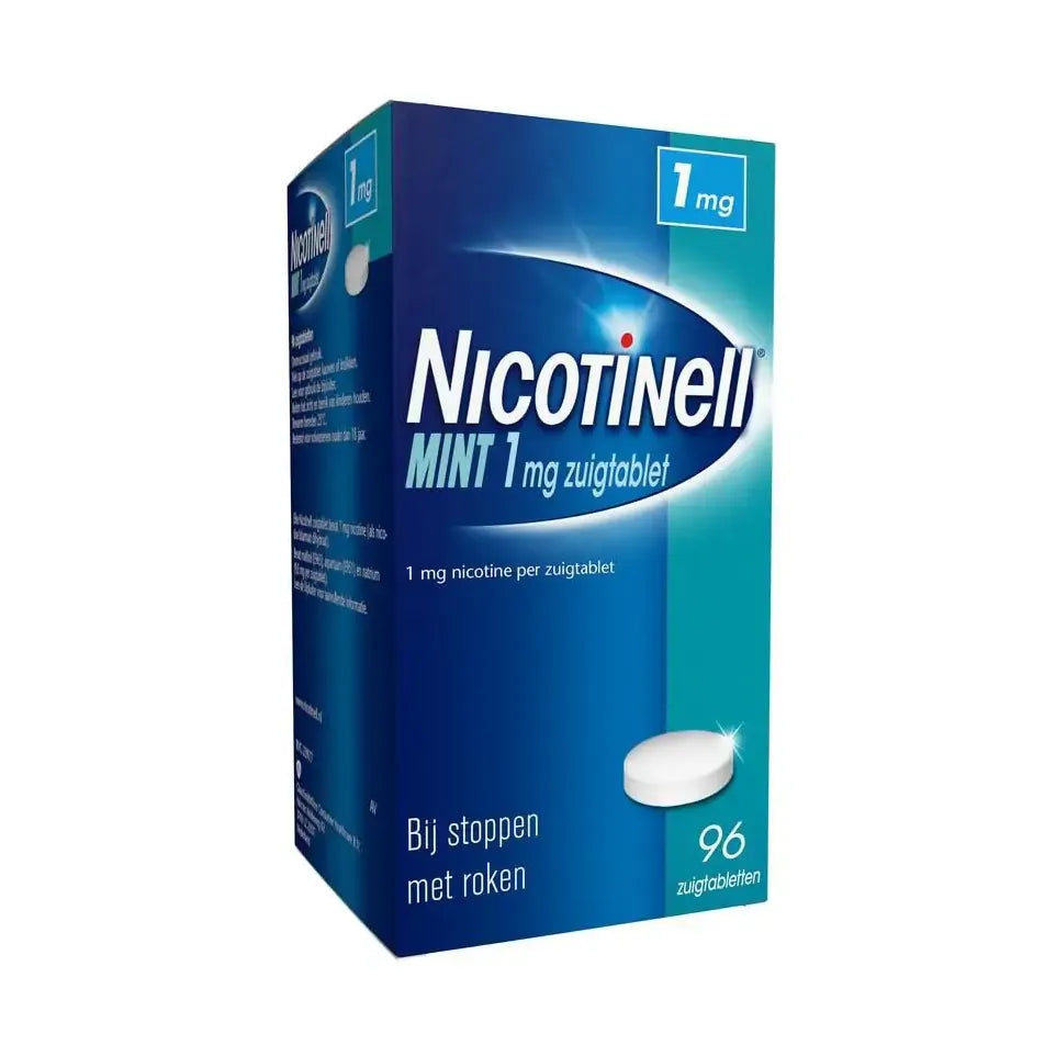 Nicotinell Mint 1 mg 96 zuigtabletten