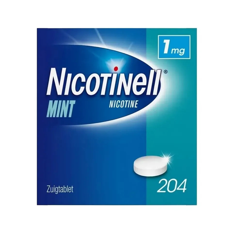Nicotinell Mint 1mg 204 zuigtabletten