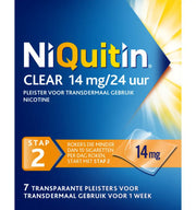Niquitin Stap 2 14 mg 7 stuks