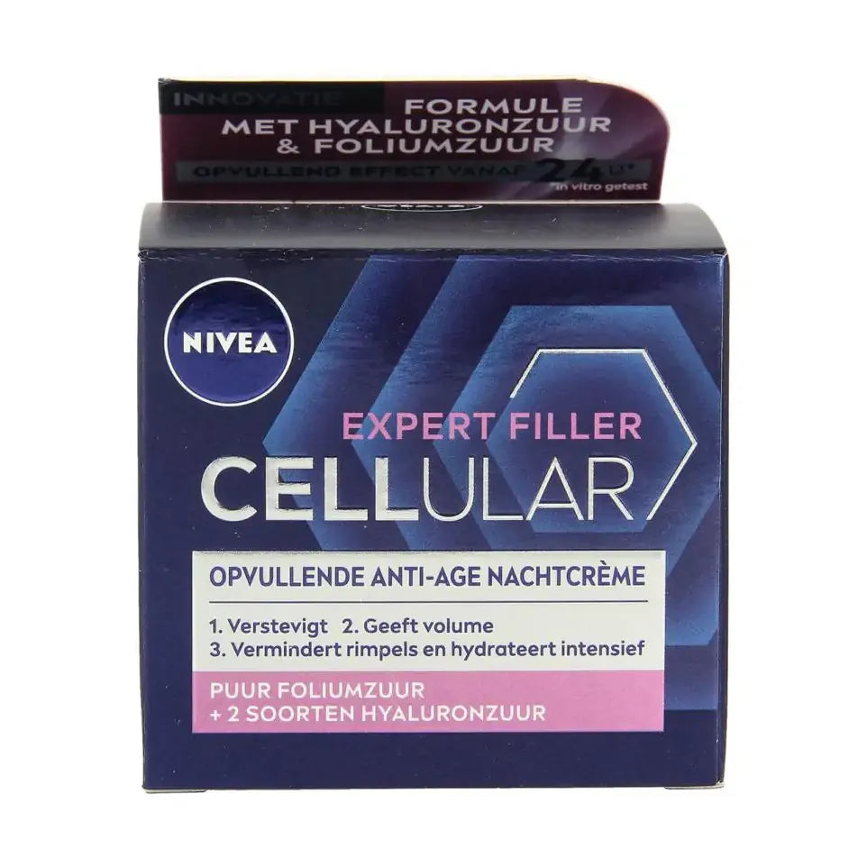 Nivea Cellular expert filler anti-age nachtcreme 50 ml