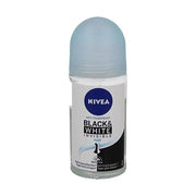 Nivea Deodorant roller invisible black & white pure 50 ml
