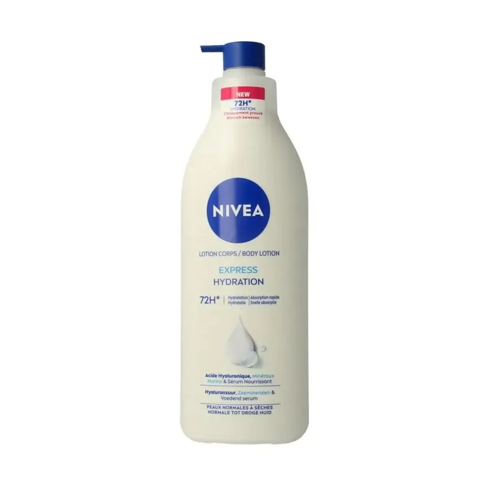 Nivea Express bodylotion met pomp 400 ml