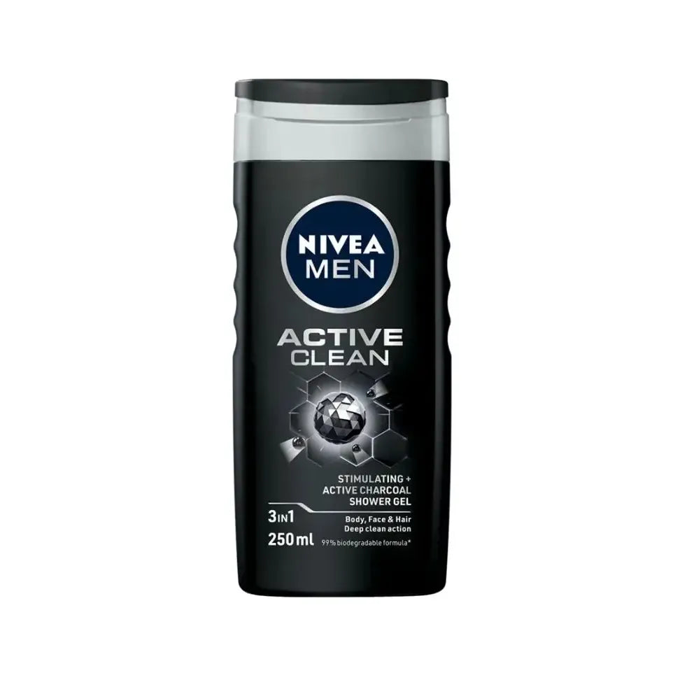 Nivea Men active clean douchegel 250 ml
