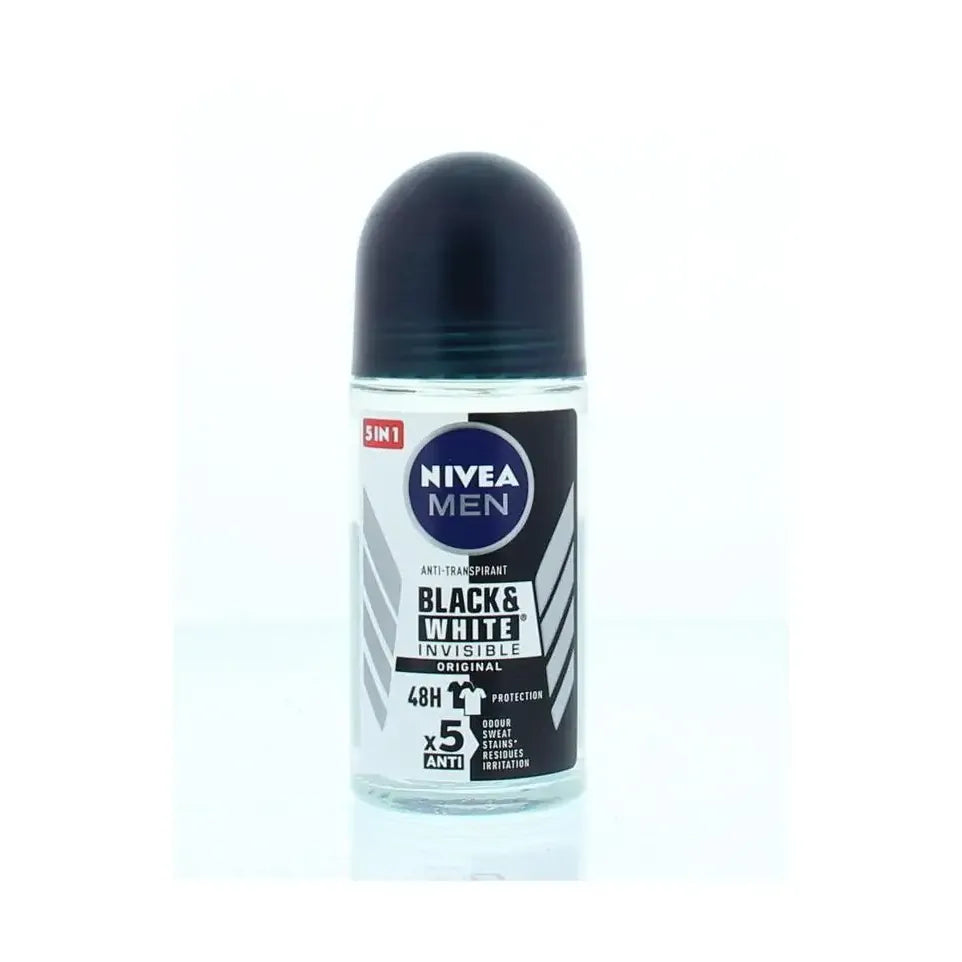 Nivea Men deodorant invisible black roller 50 ml