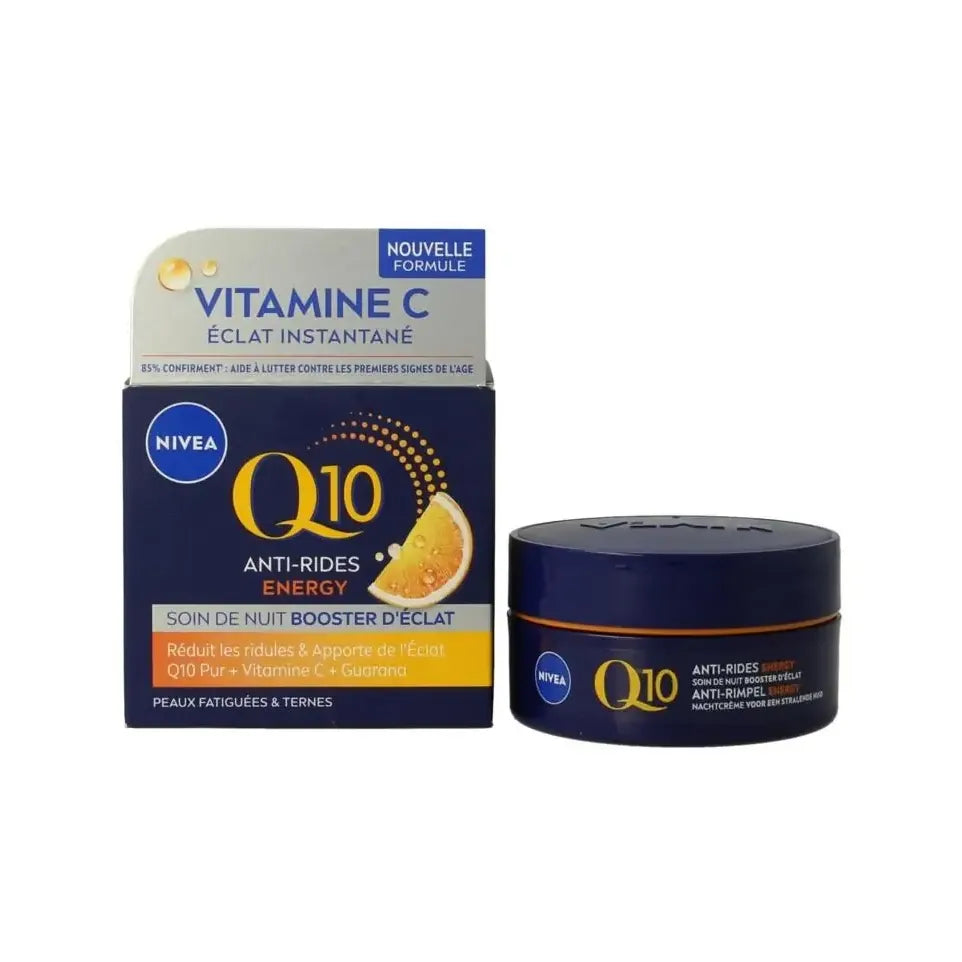 Nivea Q10 energy nachtcreme anti rimpel 50 ml