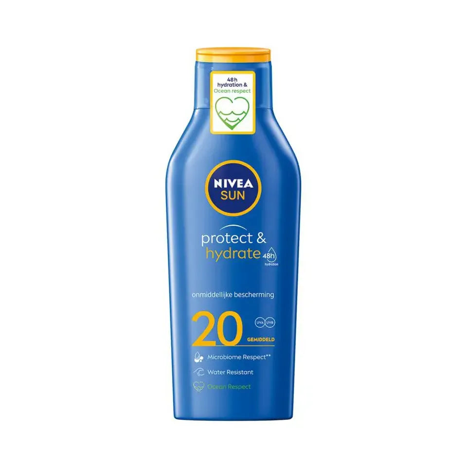 Nivea Sun protect & hydrate zonnemelk SPF20 400 ml