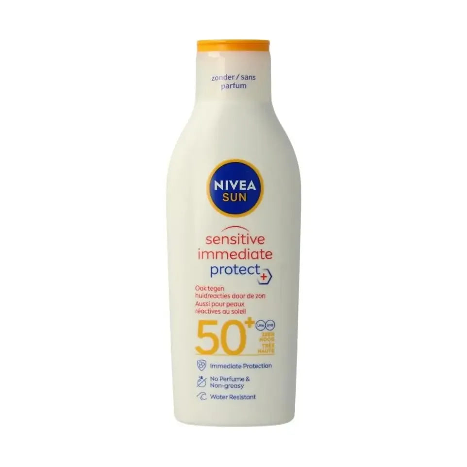 Nivea Sun sensitive zonnemelk SPF50+ 200 ml